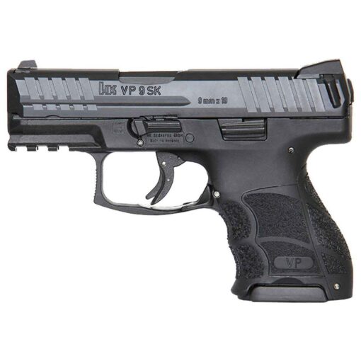 hk vp9sk 9mm luger 339in black pistol 101 rounds 1690571 1